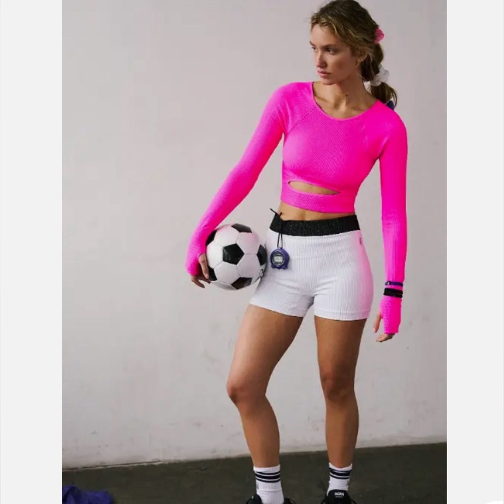 Free People movement cut out long sleeve